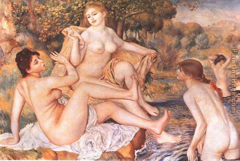 Pierre Auguste Renoir The Large Bathers I